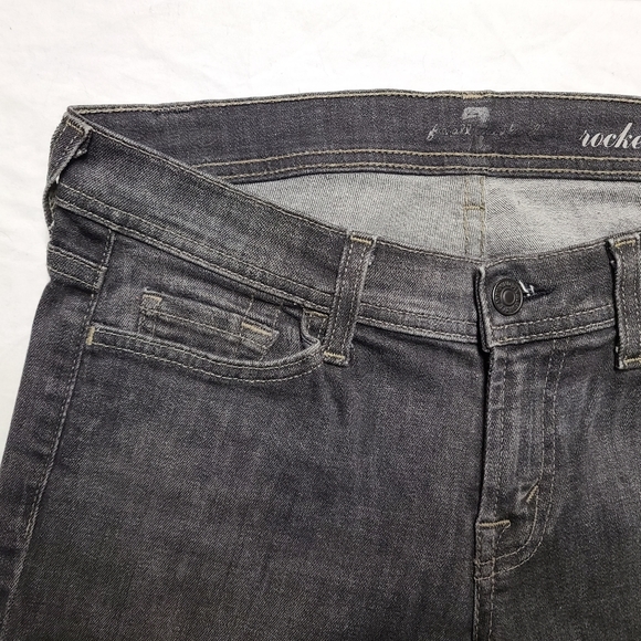7 For All Mankind Womens Rocker Jeans - Picture 7 of 12